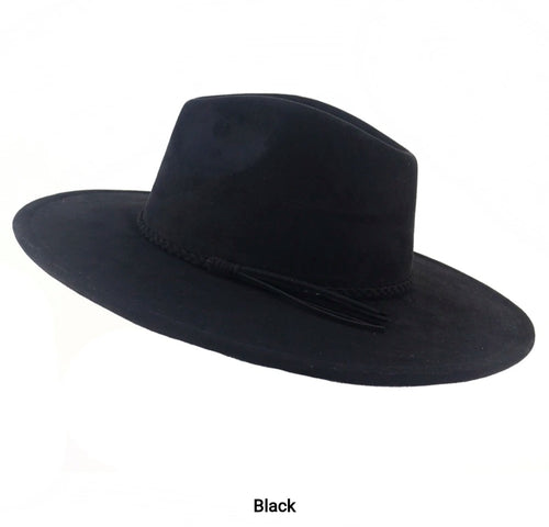 Black Suede Women Hat