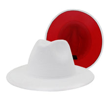 White + Red L/XL Hat