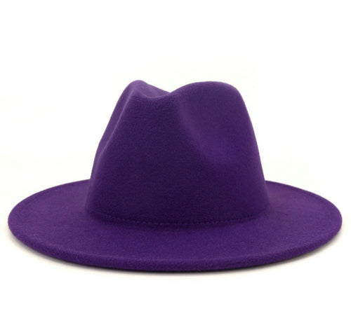 Solid Purple FEDORA