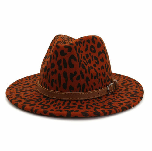 Orange Hat Fedora