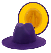 Purple + yellow FEDORA