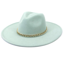 Wide Brim Mint Hat