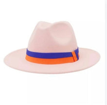 Watermelon + belt Fedora